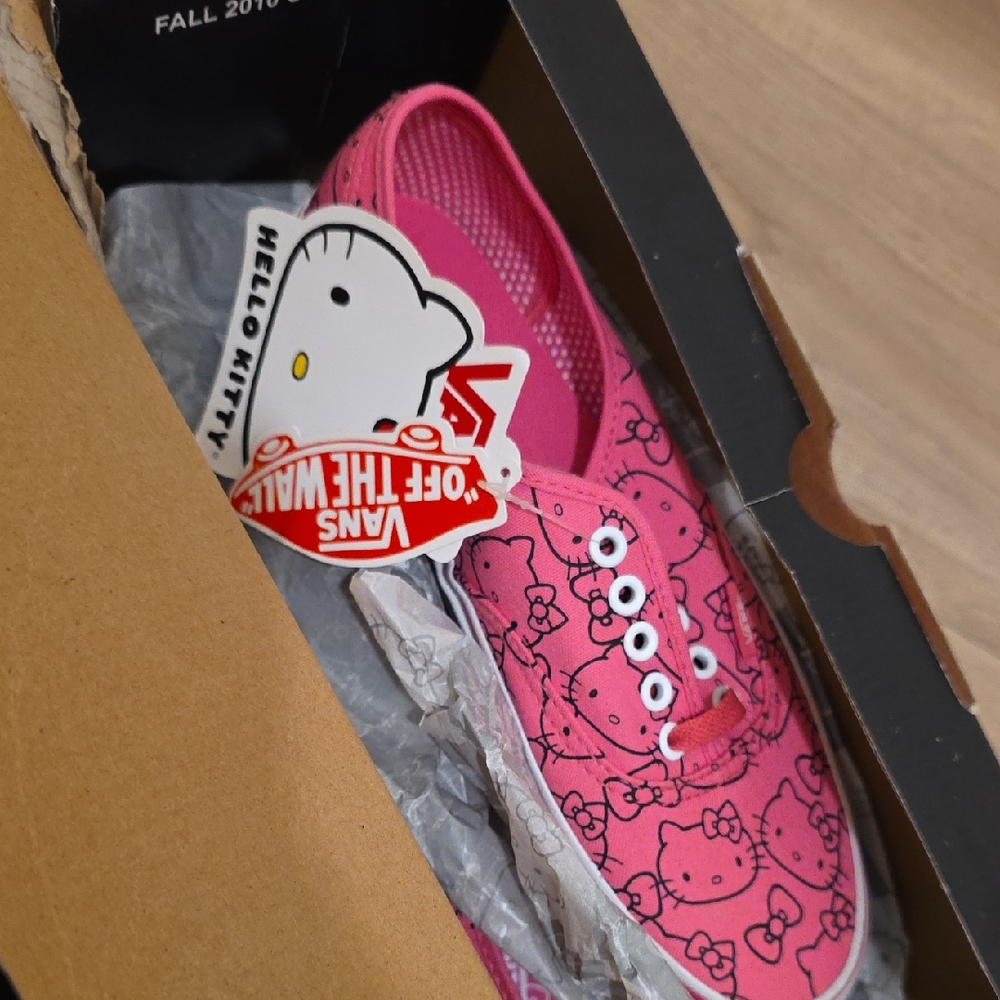 Vans Pink Hello Kitty Sneakers